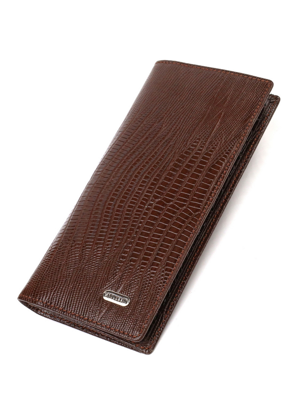 Чоловічий шкіряний гаманець 9,2х18,8х1 см Canpellini (259923734)