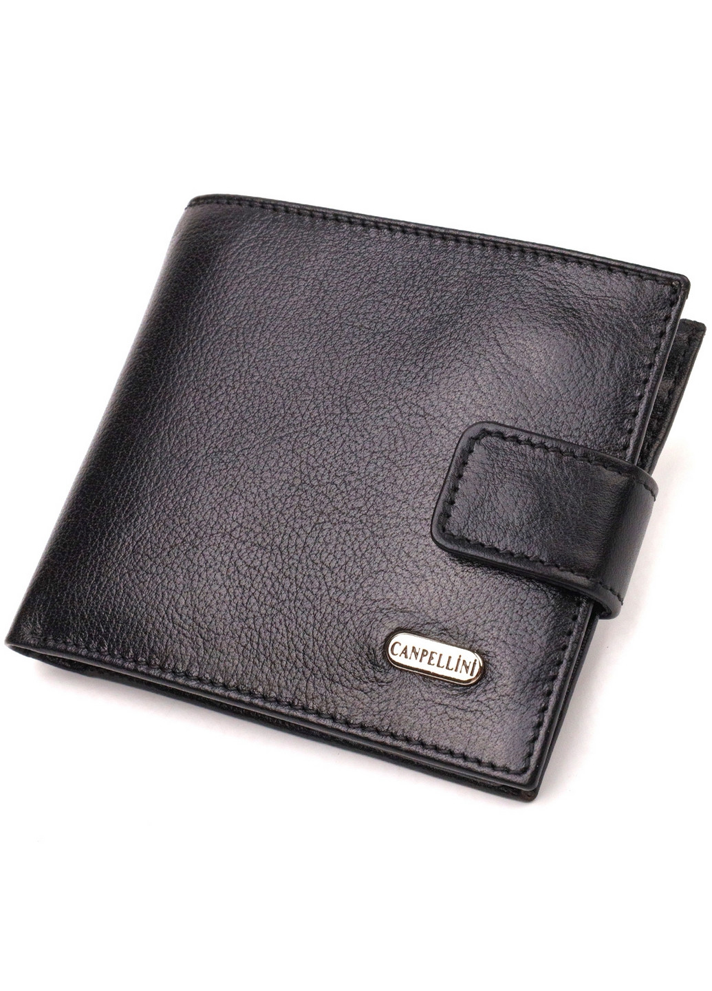 Чоловічий шкіряний гаманець 11,5х10х1 см Canpellini (259923548)