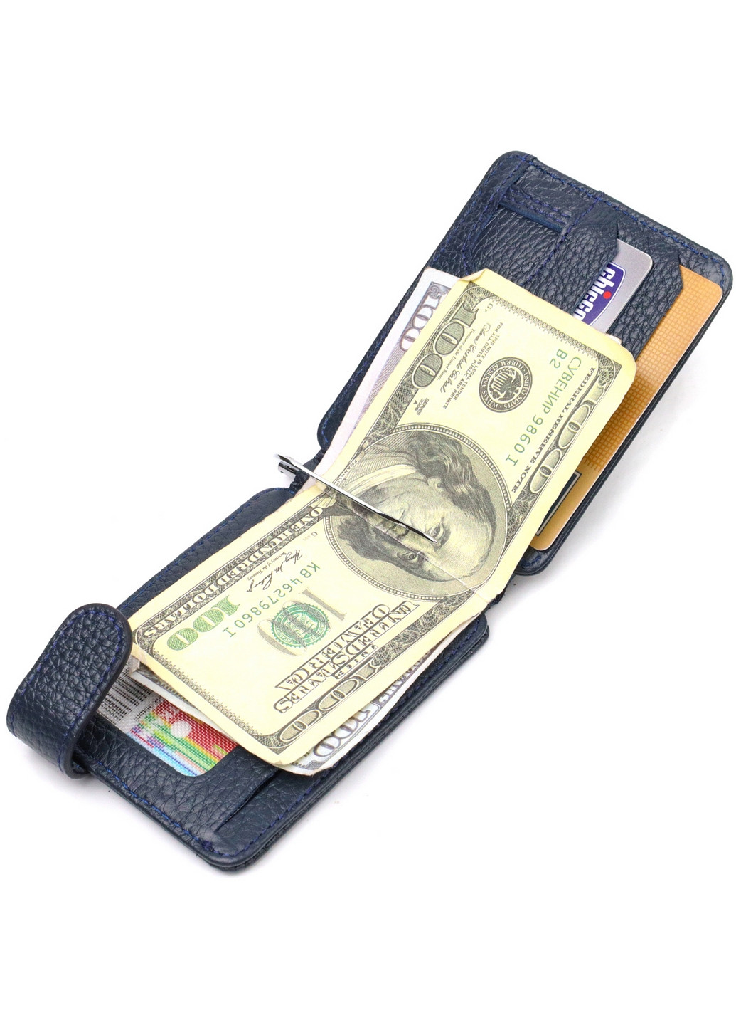 Чоловічий шкіряний гаманець 10,5х8х1 см Canpellini (259923750)
