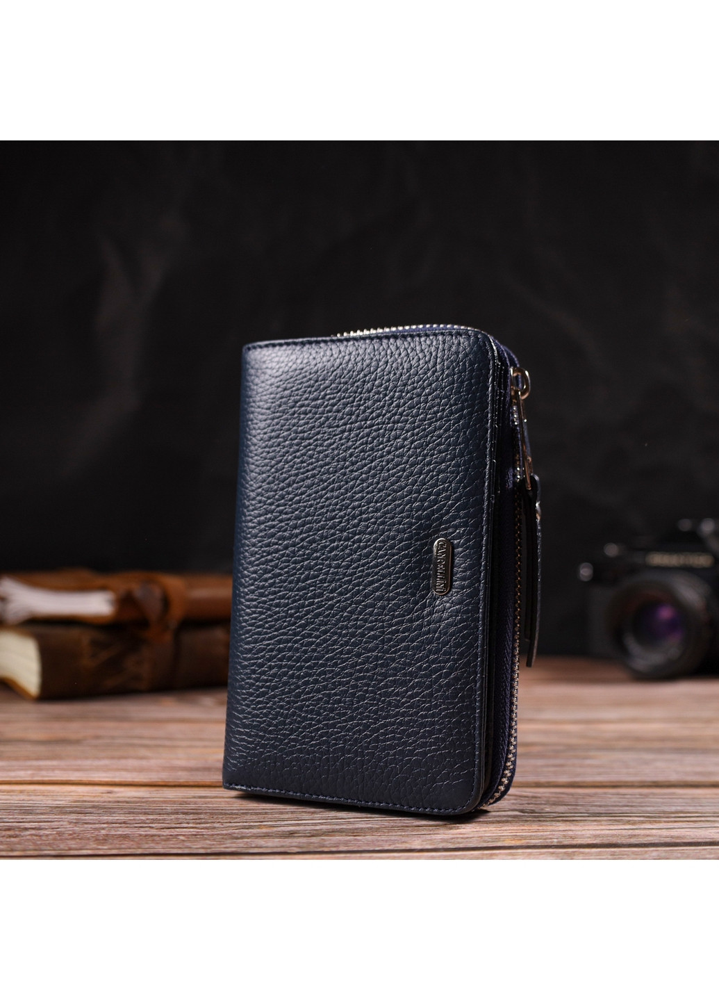 Жіночий шкіряний гаманець 9,5х15,5х2,5 см Canpellini (259923832)