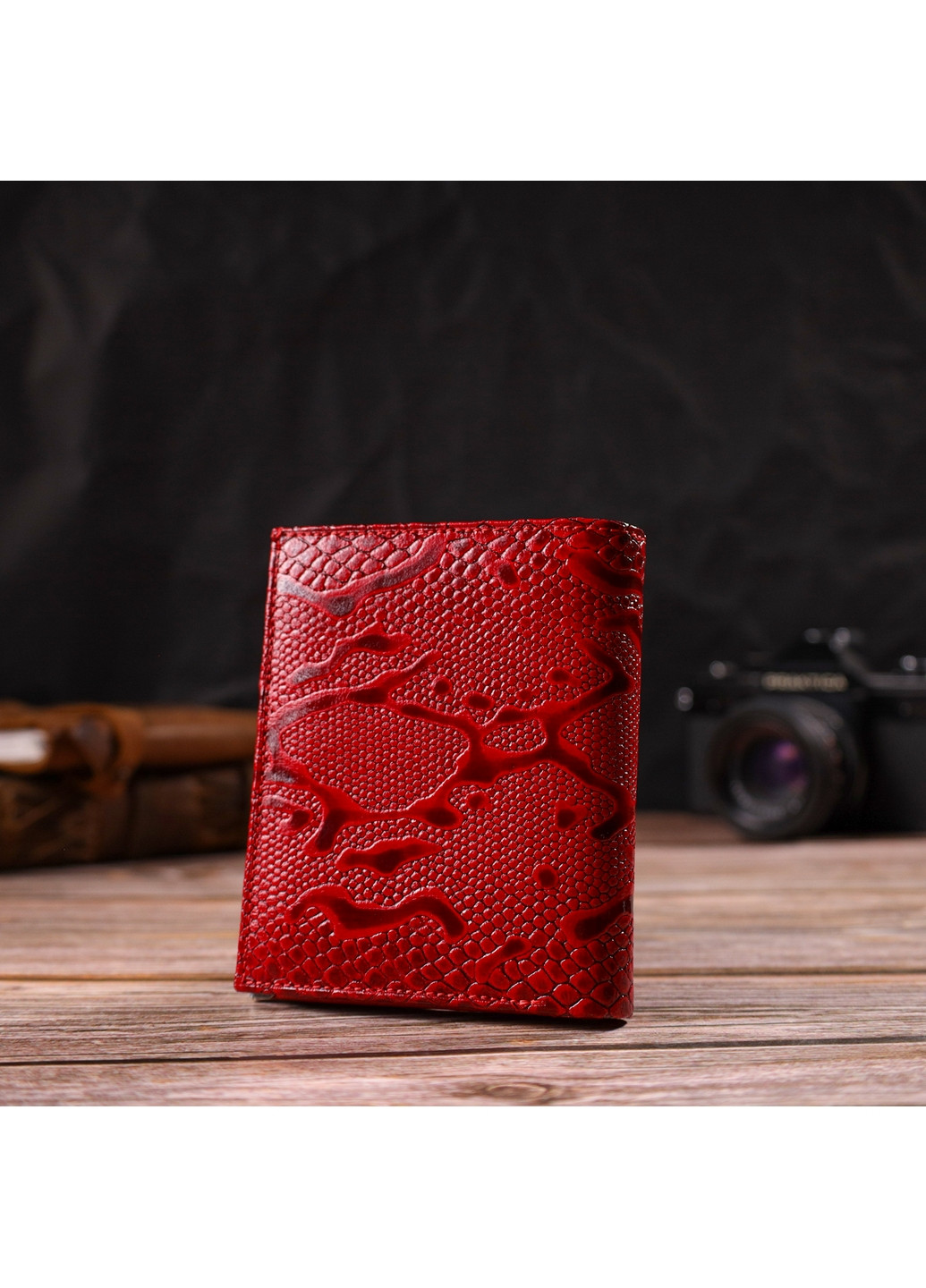 Жіночий шкіряний гаманець 12х9,8х1,5 см Canpellini (259923936)