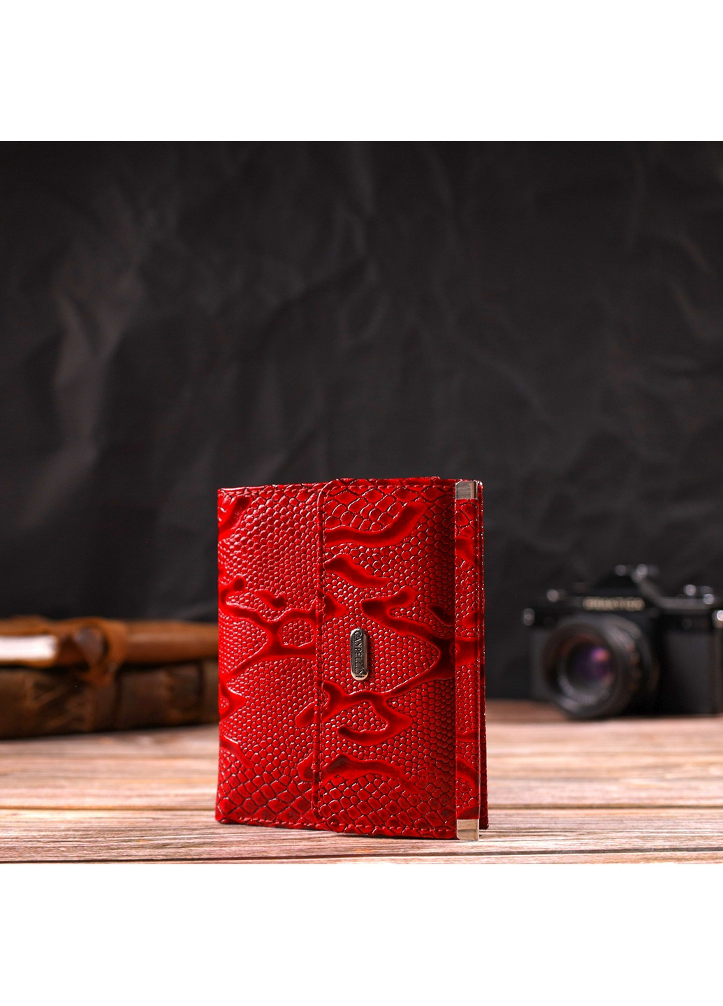 Жіночий шкіряний гаманець 12х9,8х1,5 см Canpellini (259923936)