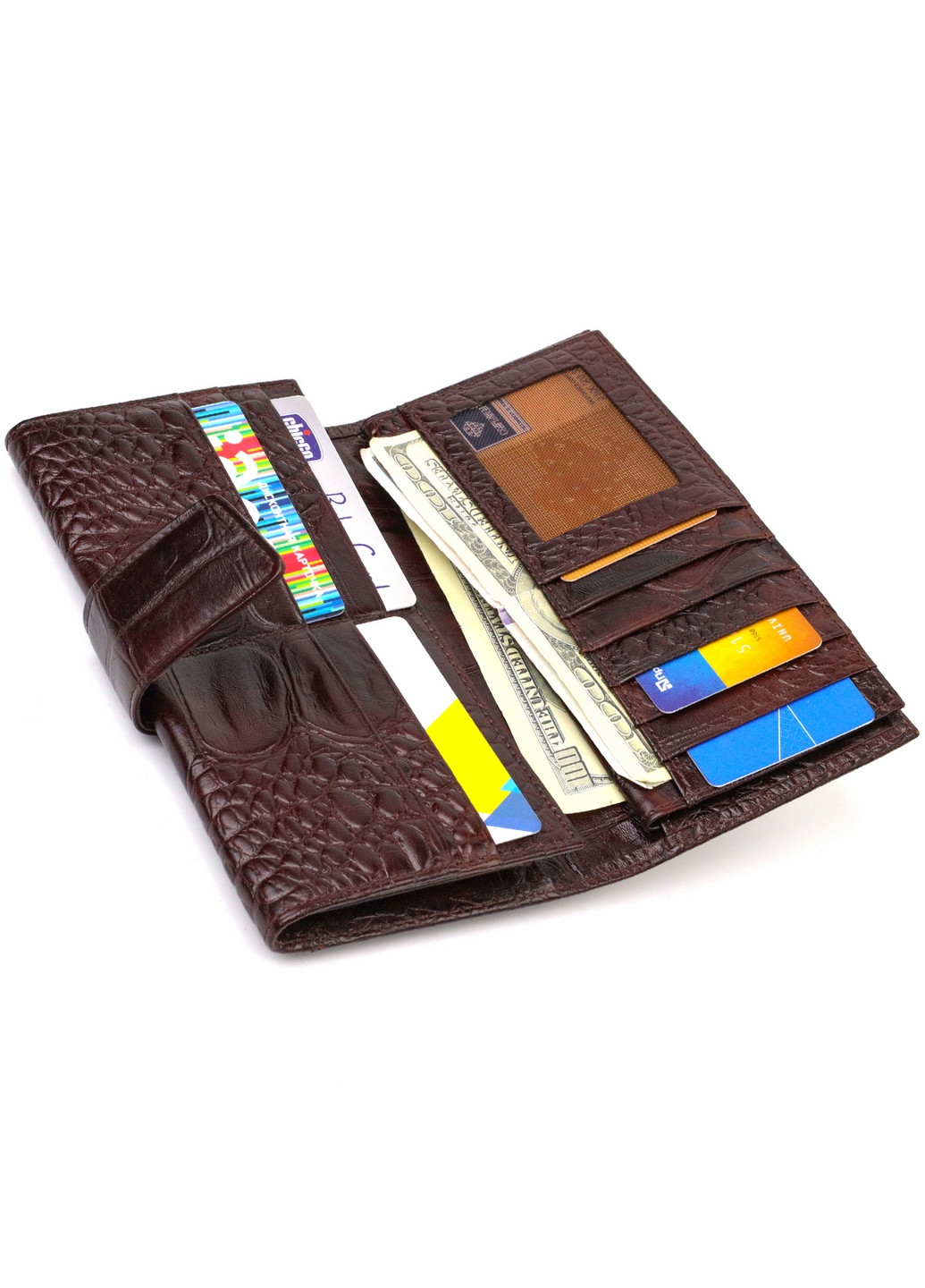 Шкіряний гаманець 10,5х18,7х2,5 см Canpellini (259923932)