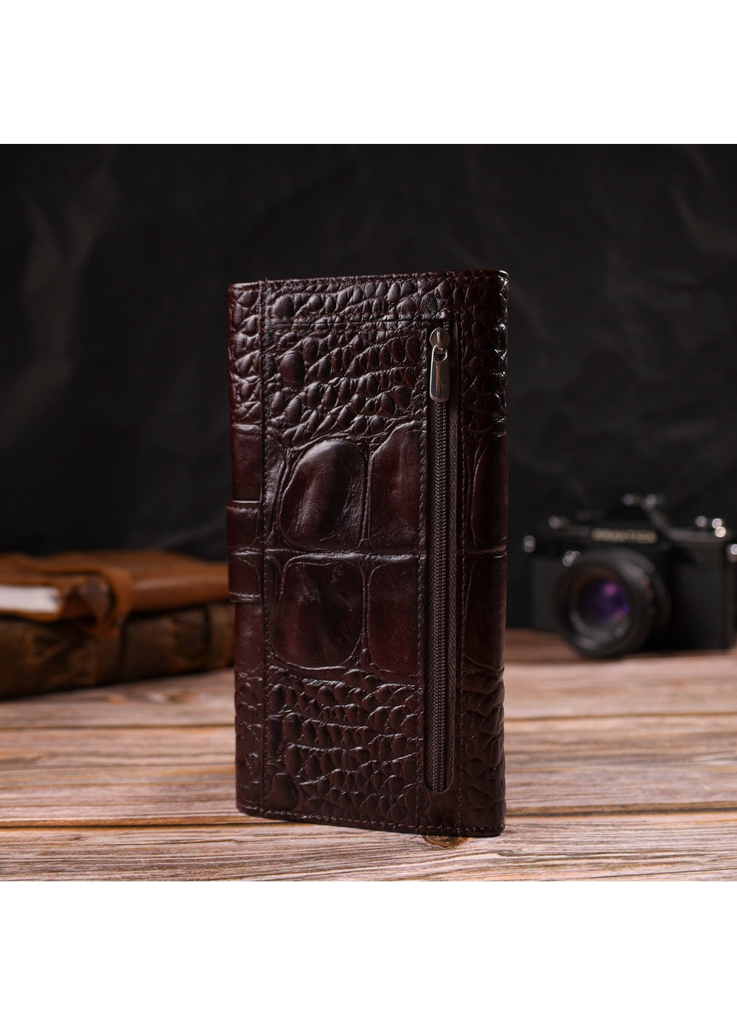 Шкіряний гаманець 10,5х18,7х2,5 см Canpellini (259923932)