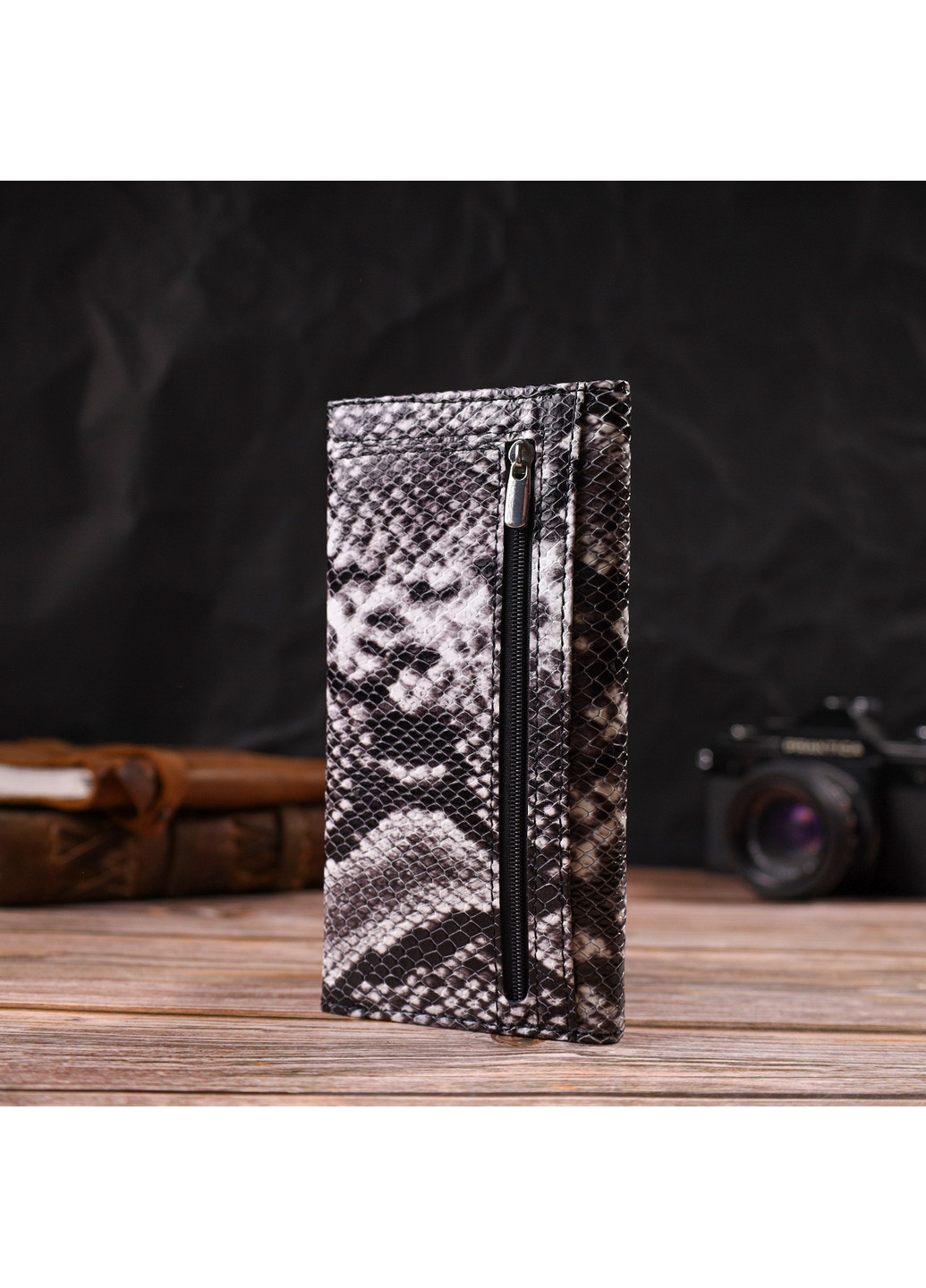 Жіночий шкіряний гаманець 18х9х1 см Canpellini (259923921)