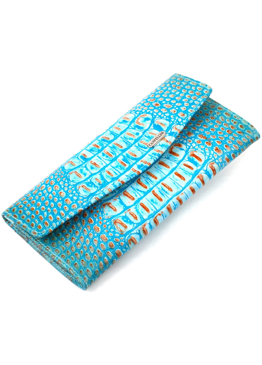 Жіночий шкіряний гаманець 18х9х1 см Canpellini (259923821)