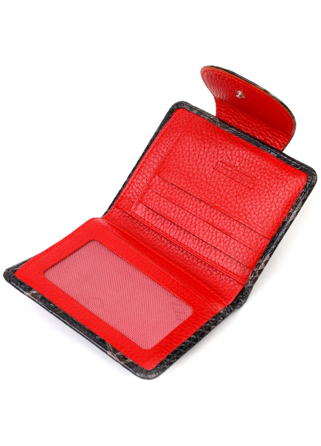 Женский кожаный кошелек 9х11,7х1 см Canpellini (259924028)
