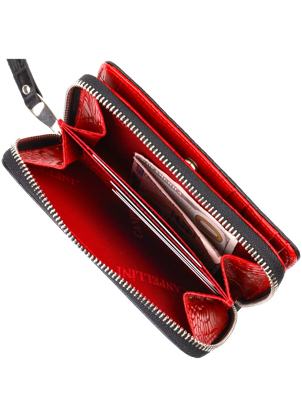 Женский кожаный кошелек 9,5х15,5х2,5 см Canpellini (259923858)