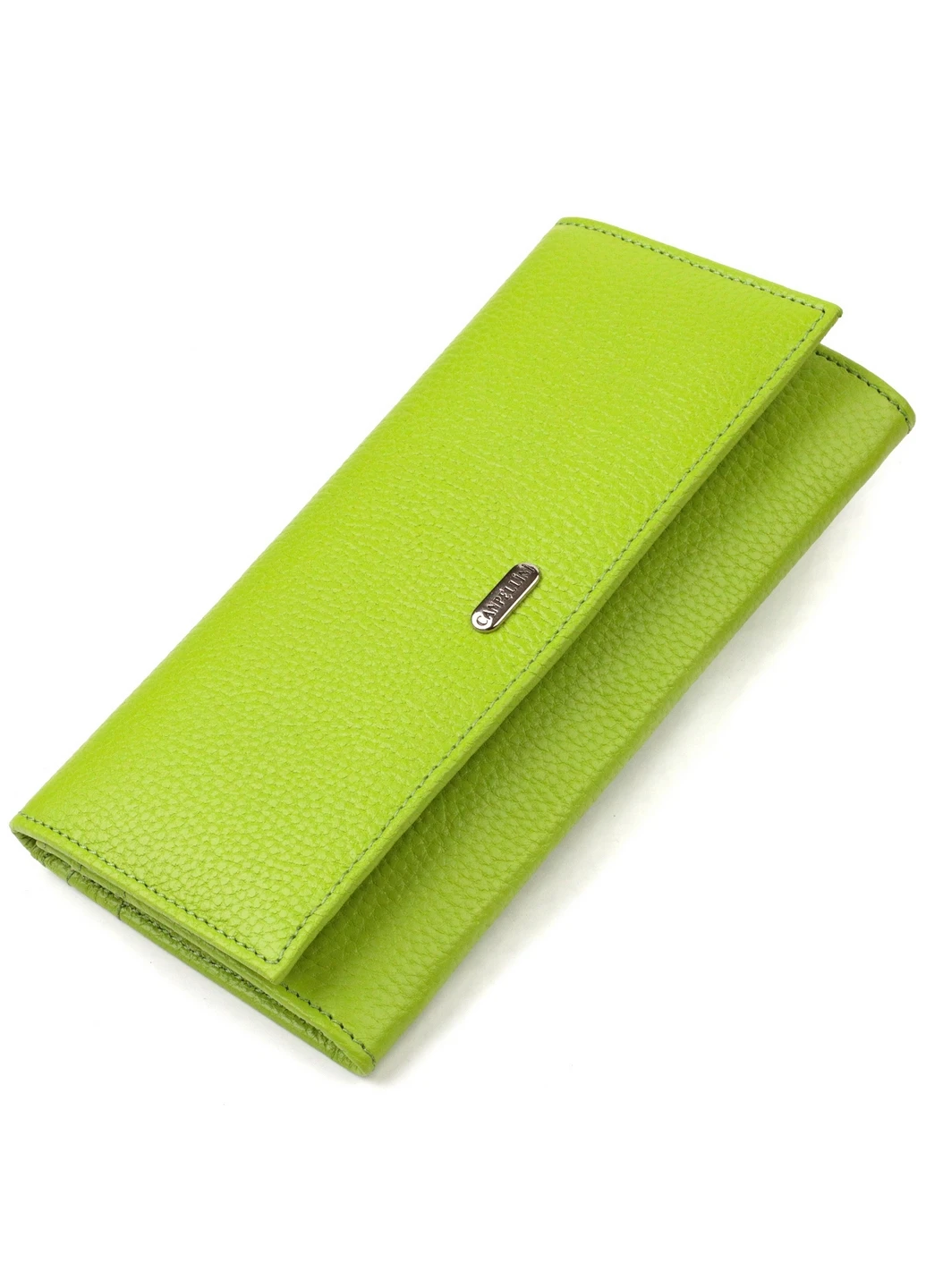 Жіночий шкіряний гаманець 17,8х9х1 см Canpellini (259923920)