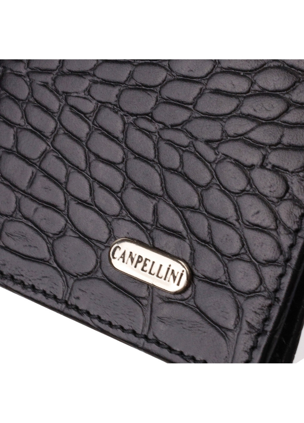 Чоловічий шкіряний гаманець 9,2х18,8х1 см Canpellini (259923907)
