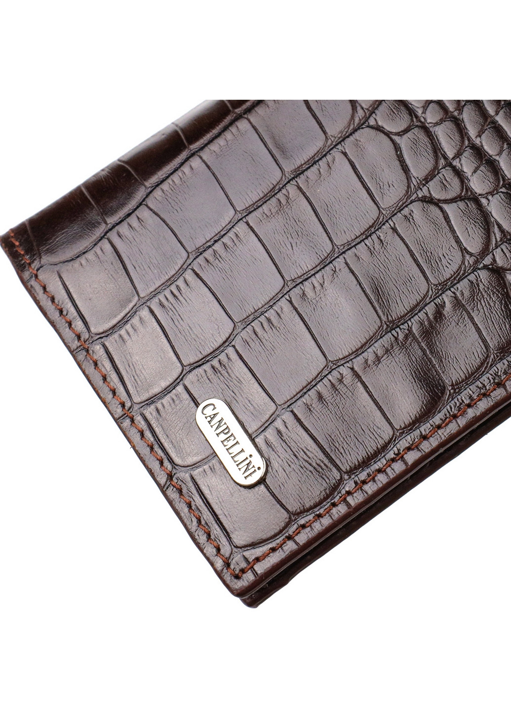 Мужской кожаный кошелек 9х18,8х1 см Canpellini (259923905)