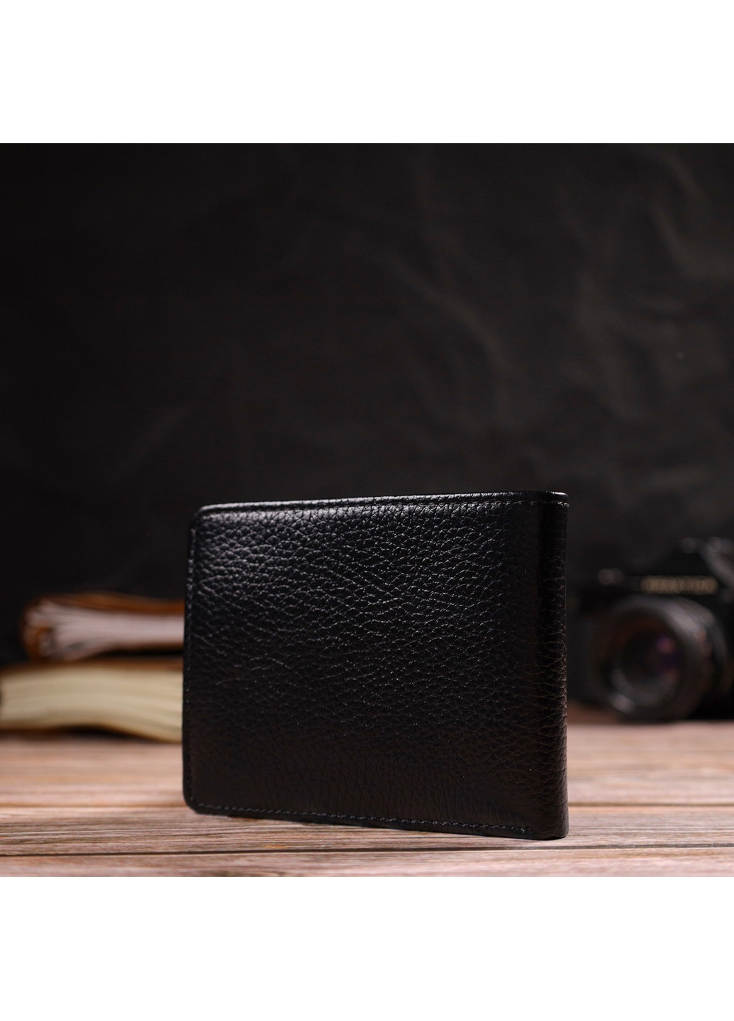 Чоловічий шкіряний гаманець 11,5х9х1 см Canpellini (259923846)