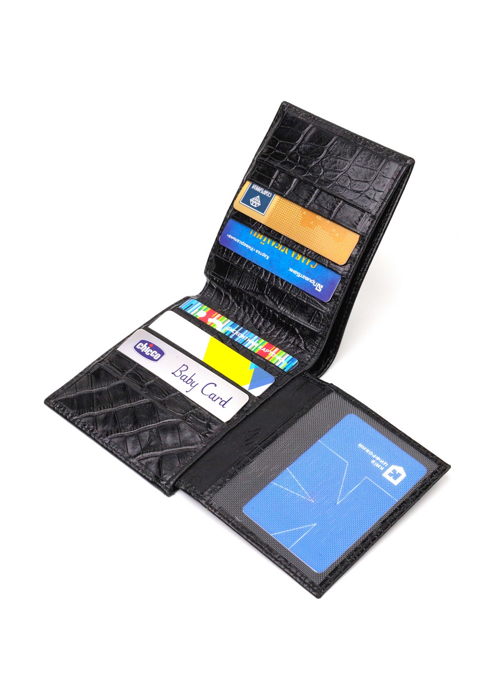 Мужской кожаный кошелек 12,5х9,5х2 см Canpellini (259924013)