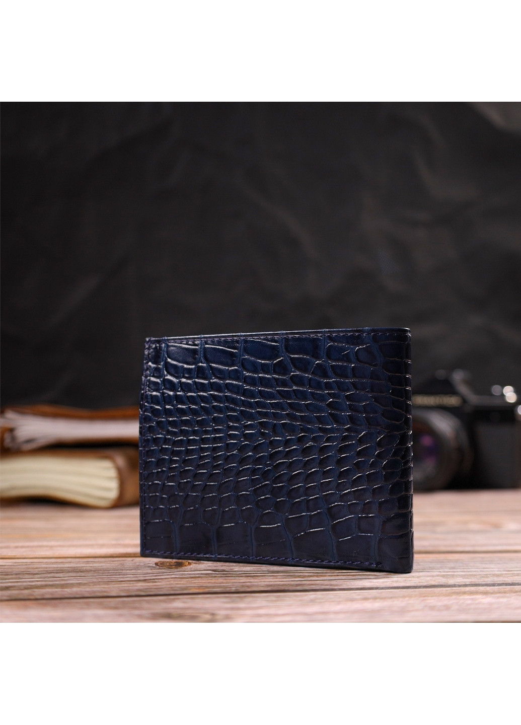 Мужской кожаный кошелек 11,5х9,5х2 см Canpellini (259923972)