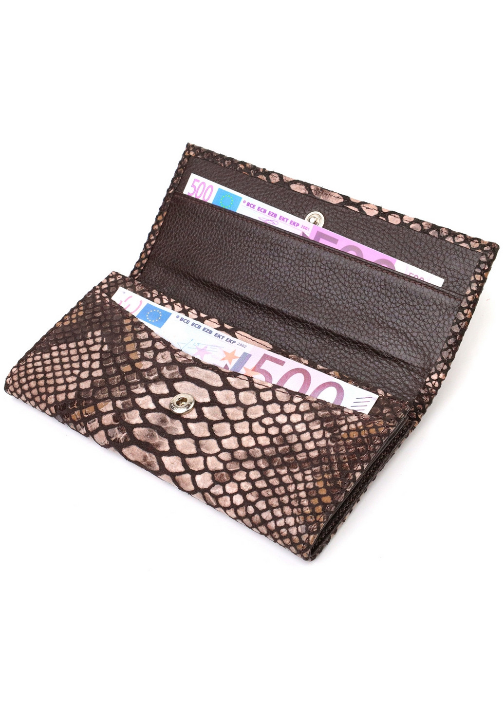 Жіночий шкіряний гаманець 19х9,2х2 см Canpellini (259939126)
