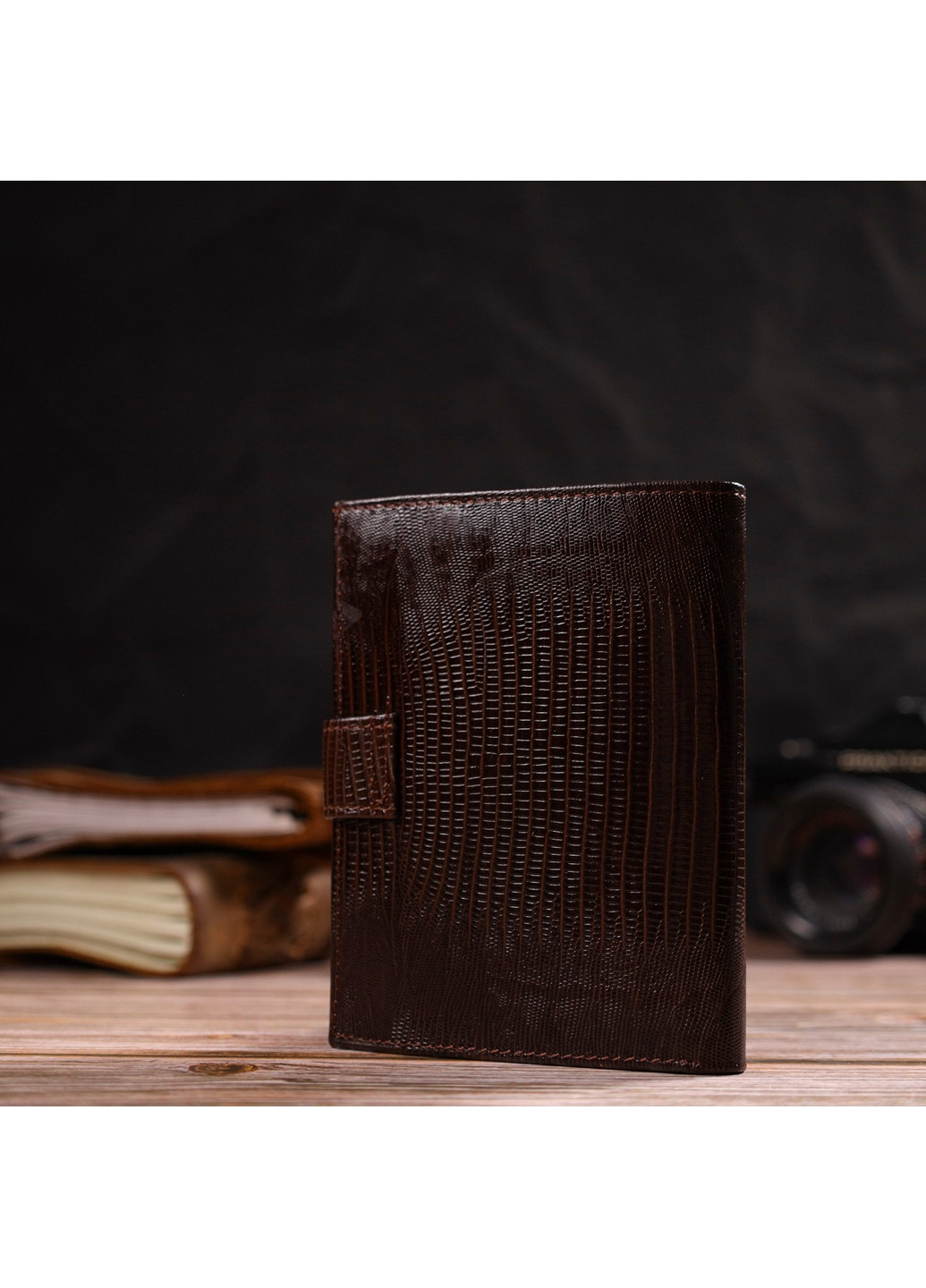 Чоловічий шкіряний гаманець 10х13х1,5 см Canpellini (259939287)