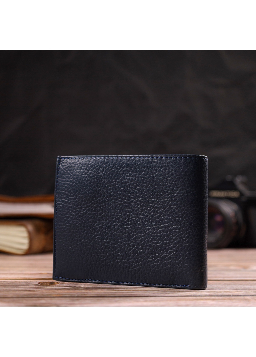 Чоловічий шкіряний гаманець 11,5х9,5х2 см Canpellini (259939248)
