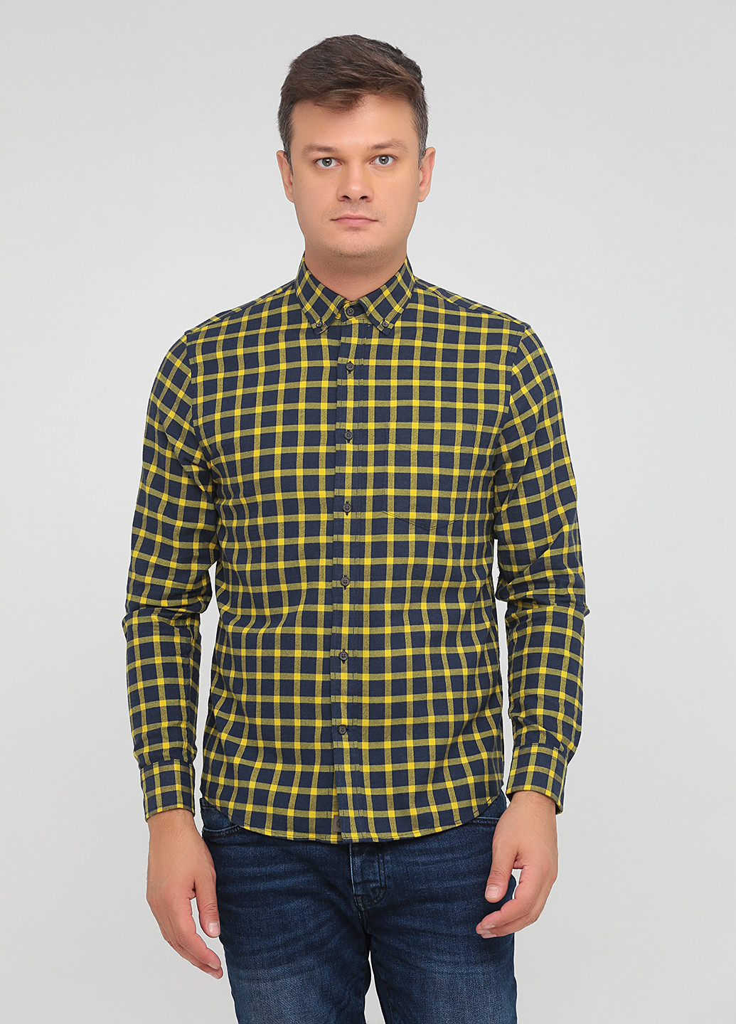 Цветная кэжуал рубашка Banana Republic