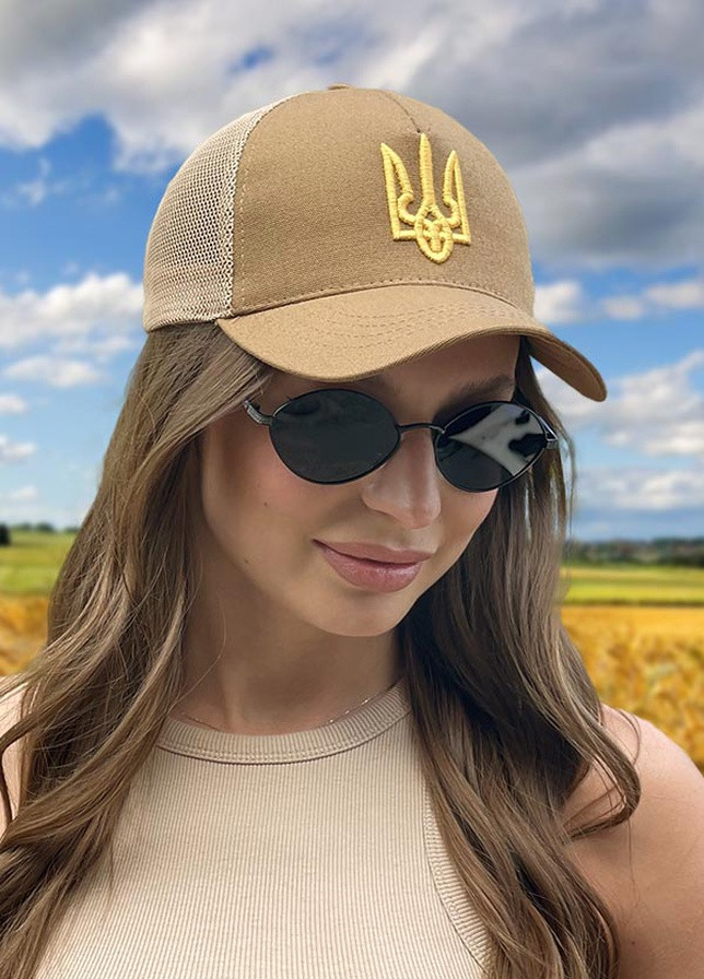 Жіноча бейсболка із сіткою «Тризуб» Braxton (259926003)