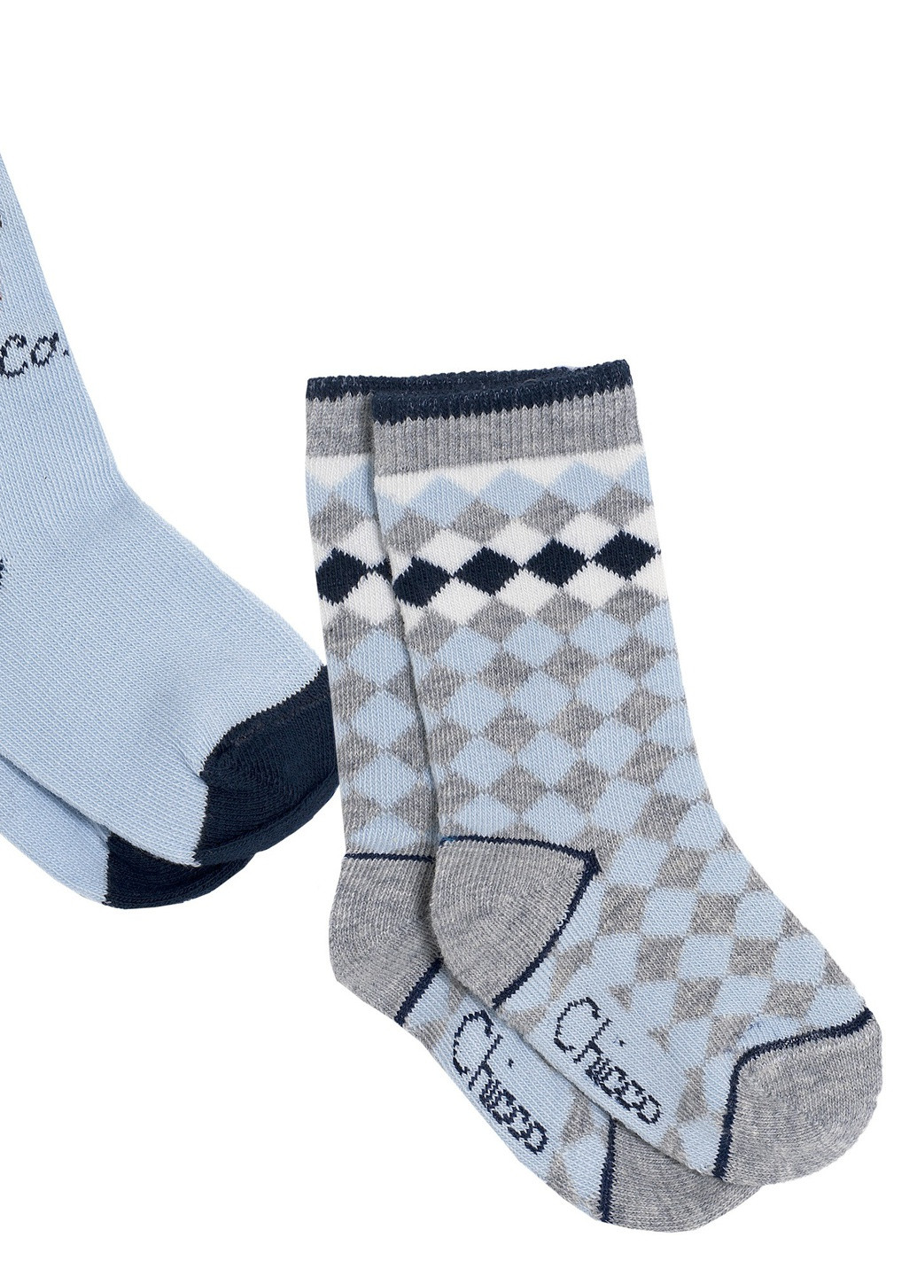 Блакитні носки 2 шт Chicco (259939580)