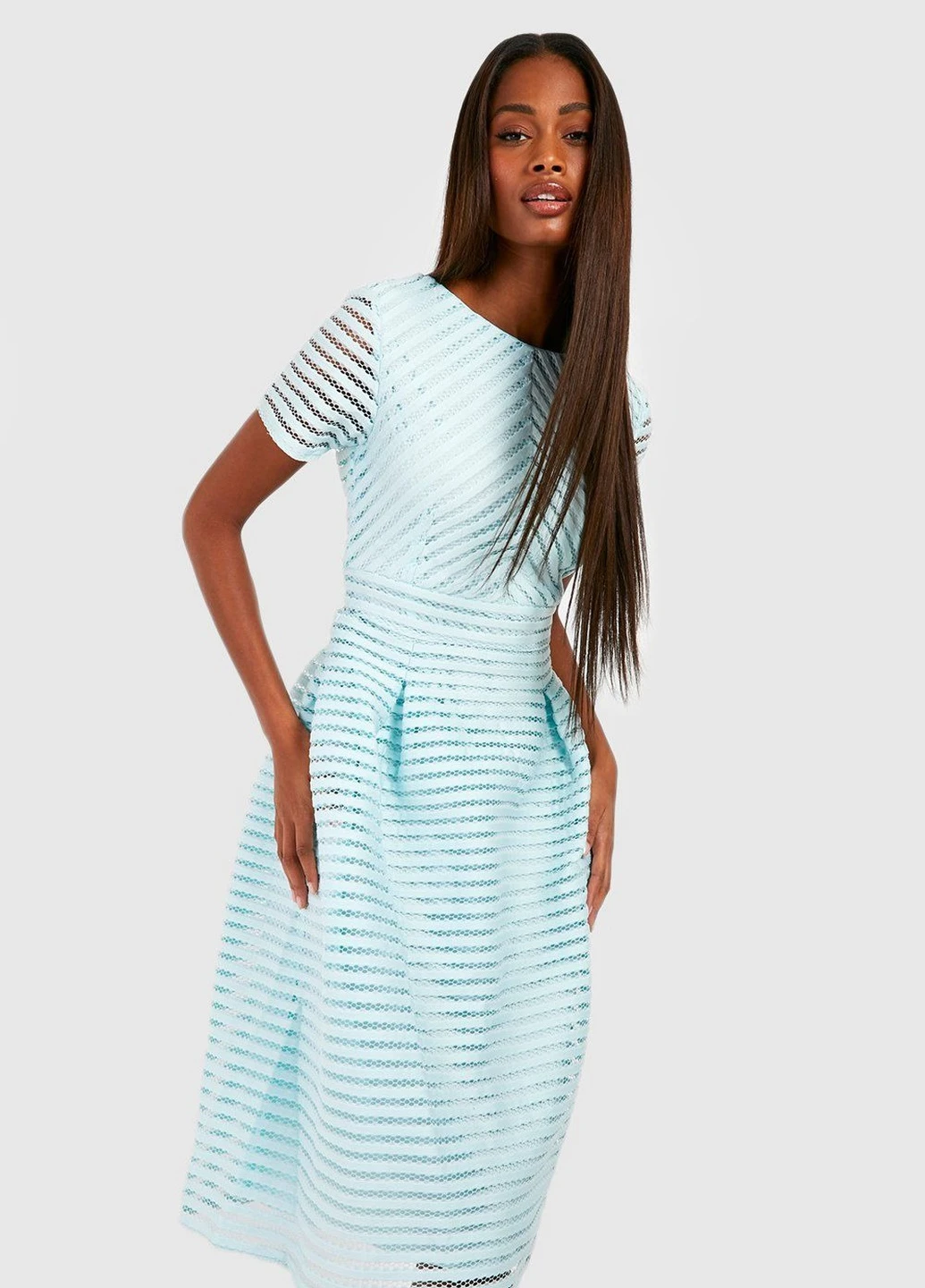 Блакитна сукня Boohoo
