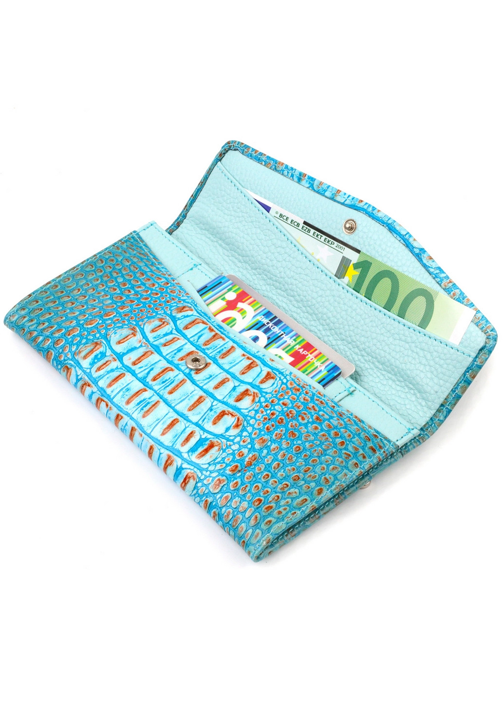 Кожаный кошелек женский 18х9х1 см Canpellini (259961890)