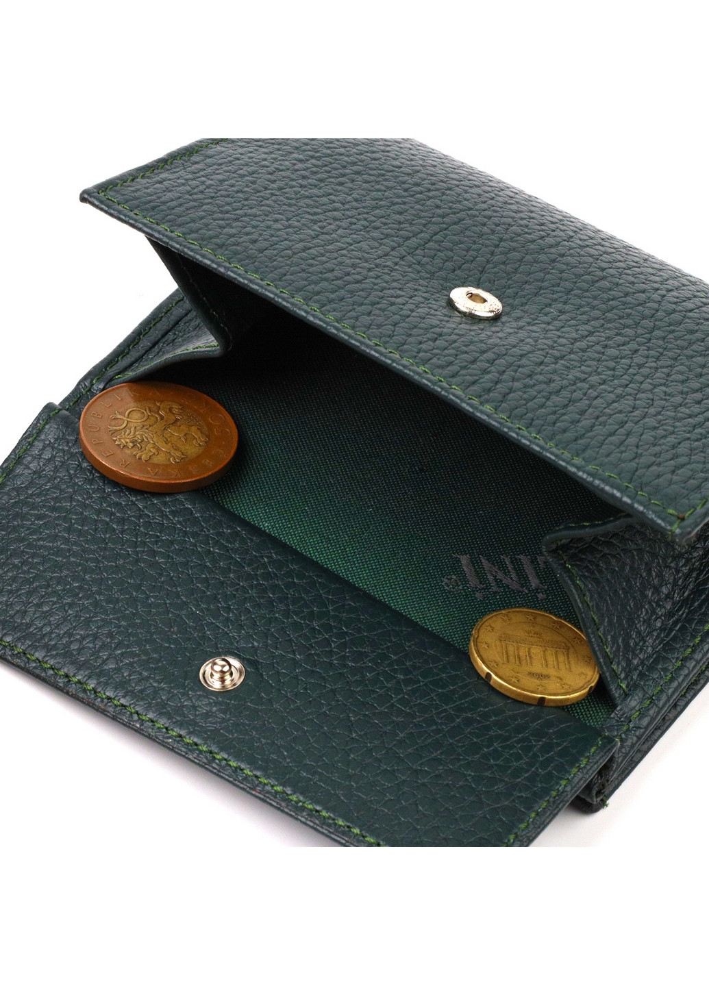Шкіряний гаманець жіночий 12х9, 8х1, 5 см Canpellini (259961728)