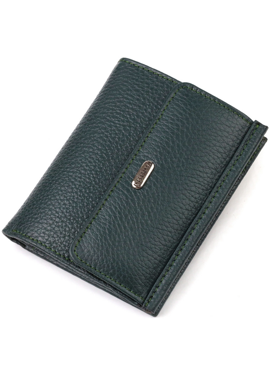 Кожаный кошелек женский 12х9,8х1,5 см Canpellini (259961728)