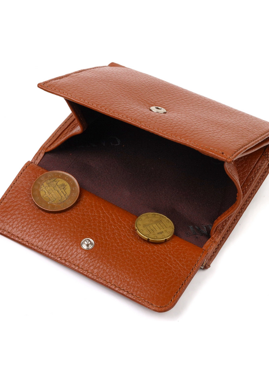 Шкіряний гаманець жіночий 12х9, 8х1, 5 см Canpellini (259961913)