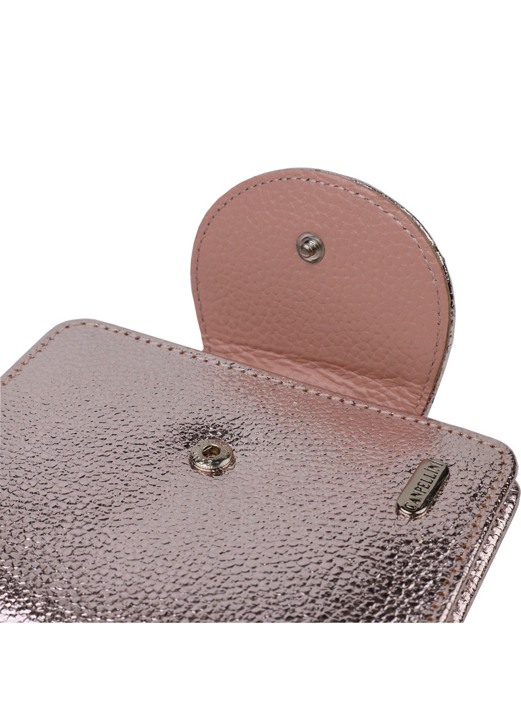 Кожаный кошелек женский 9х11,7х1 см Canpellini (259961868)