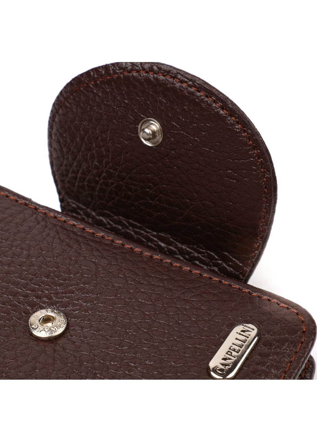 Кожаный кошелек женский 9х11,7х1 см Canpellini (259961779)