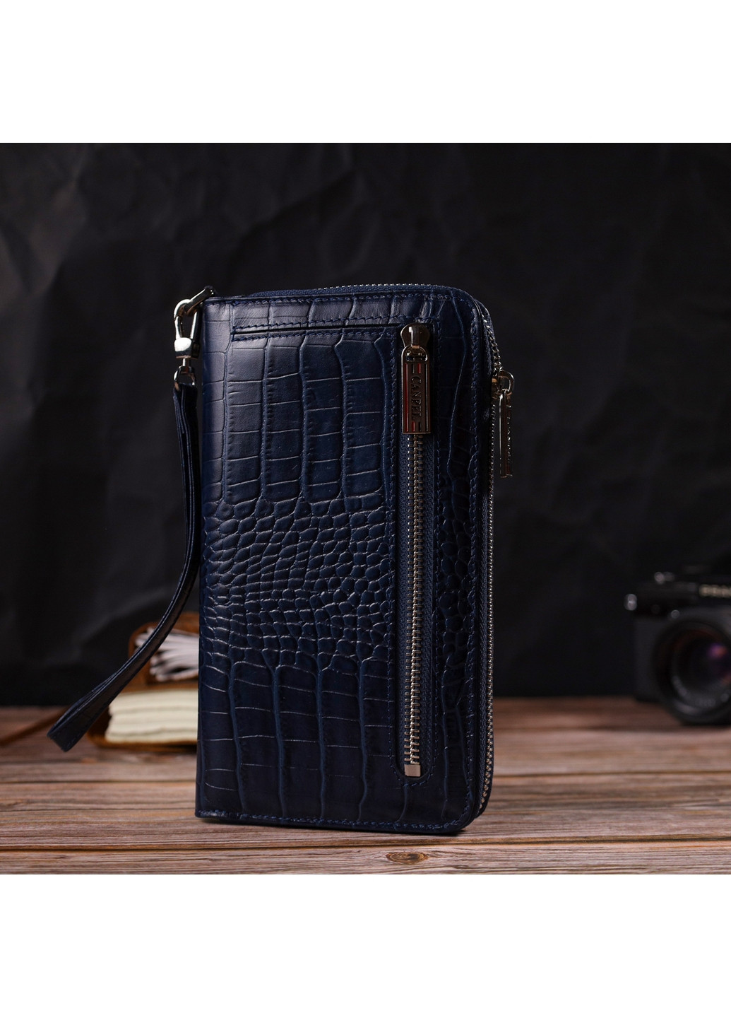 Шкіряний гаманець жіночий 21х12х2 см Canpellini (259961923)