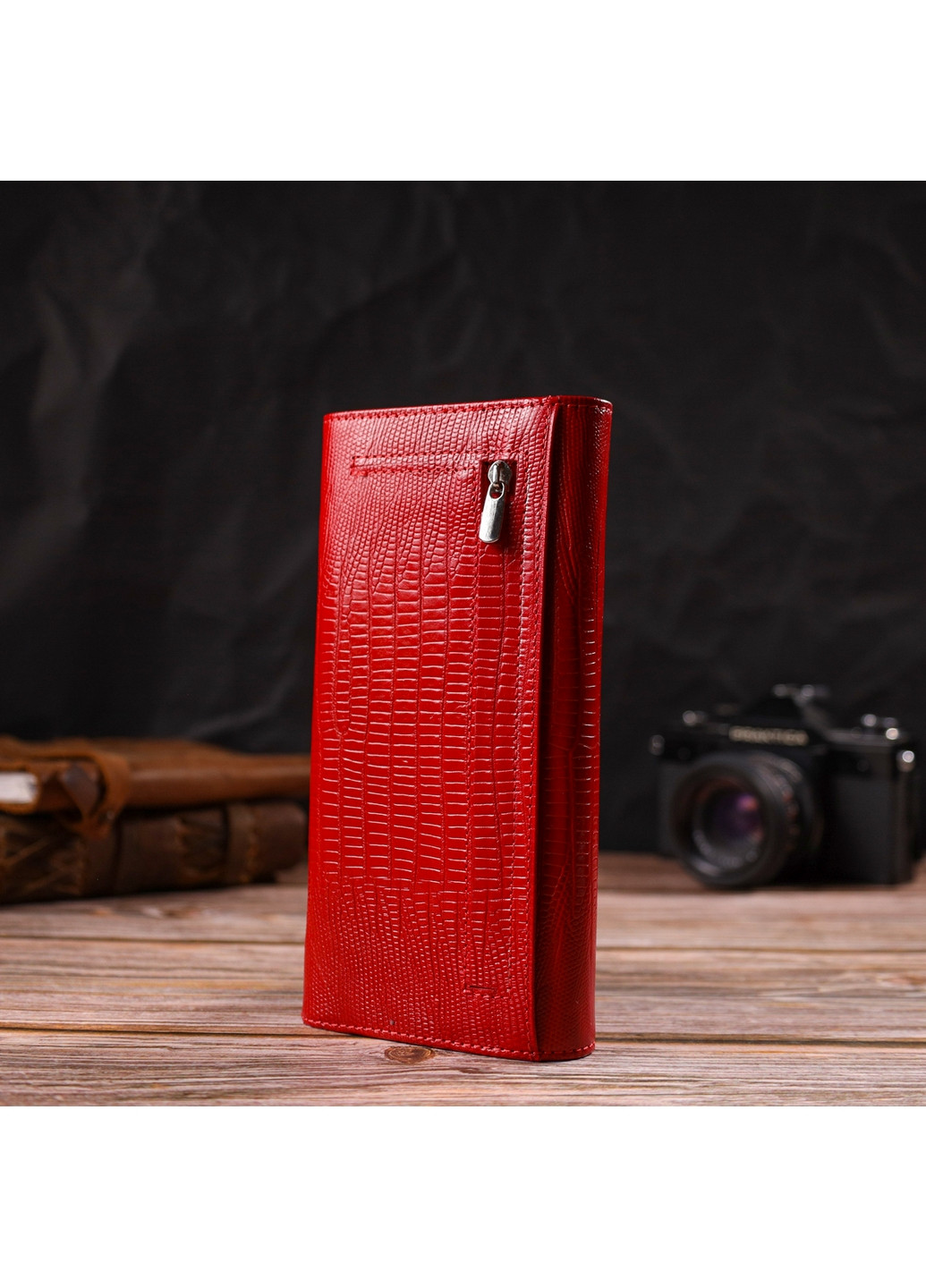 Шкіряний гаманець жіночий 19х9, 6х2 см Canpellini (259961880)