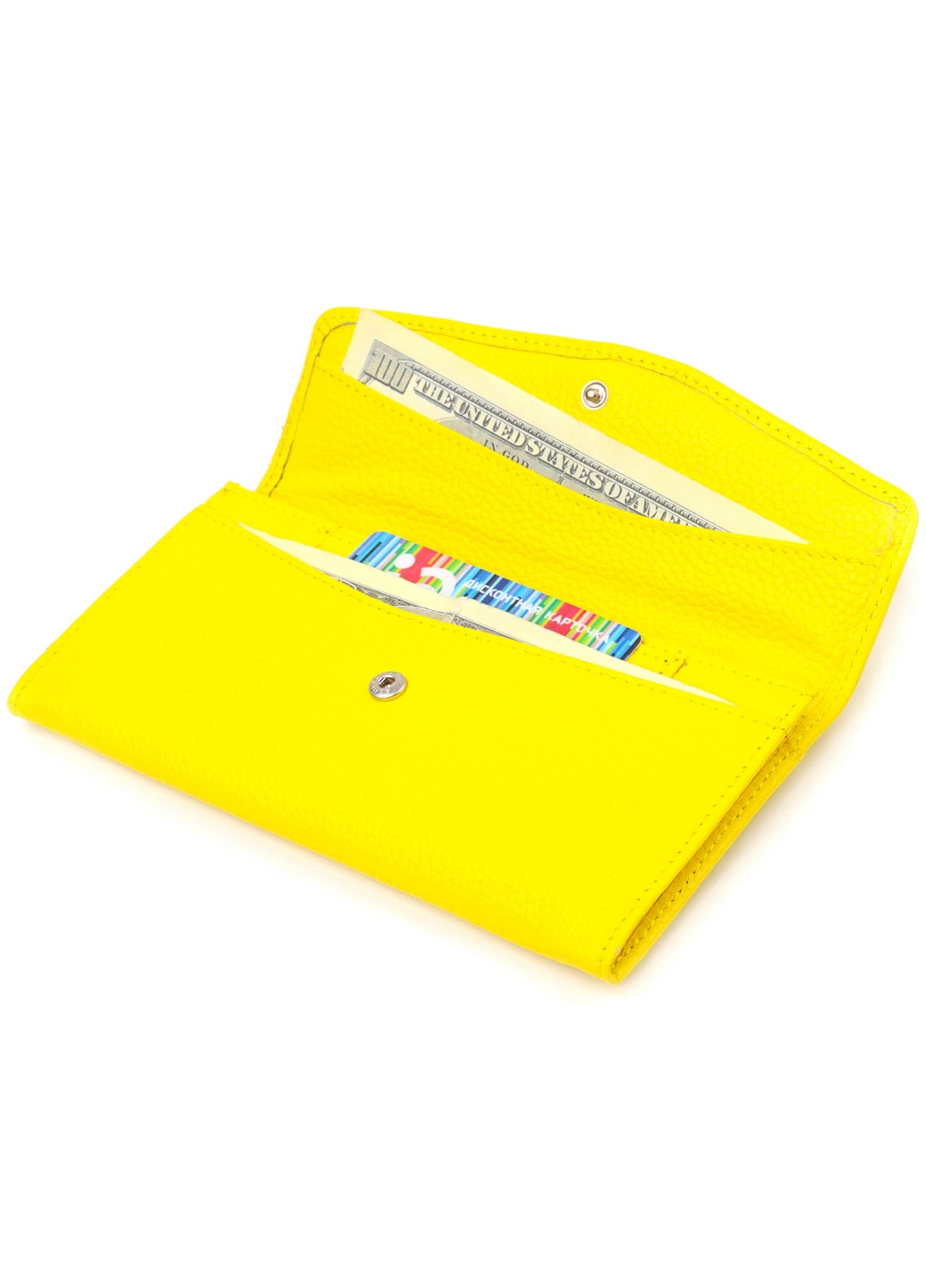 Шкіряний гаманець жіночий 18х9х1 см Canpellini (259961781)