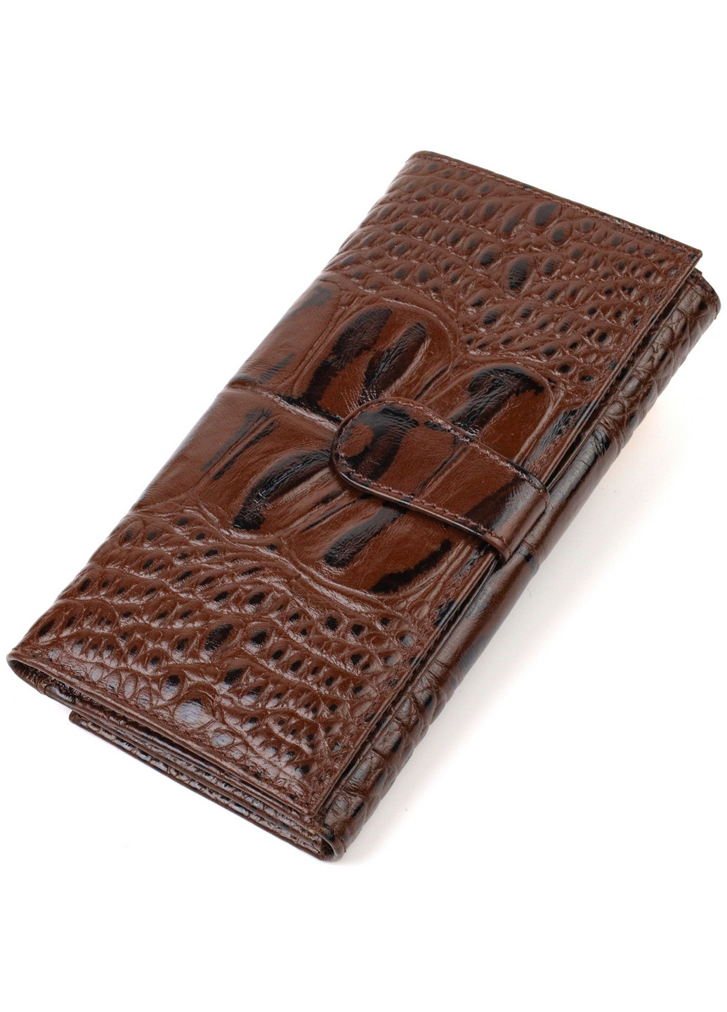 Кожаный кошелек женский 10х19х1,5 см Canpellini (259961687)