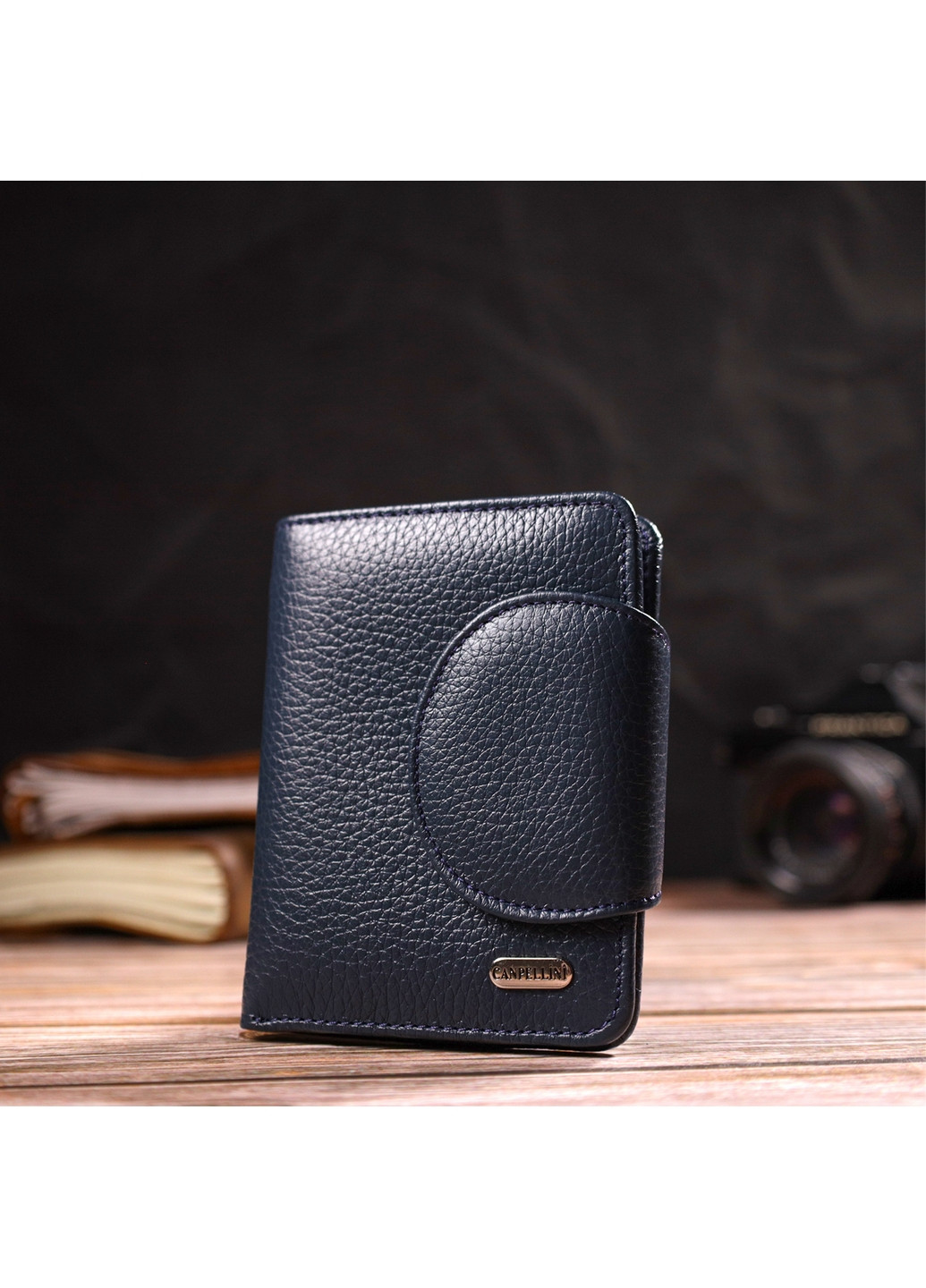 Шкіряний гаманець жіночий 9х11, 7х1 см Canpellini (259961733)