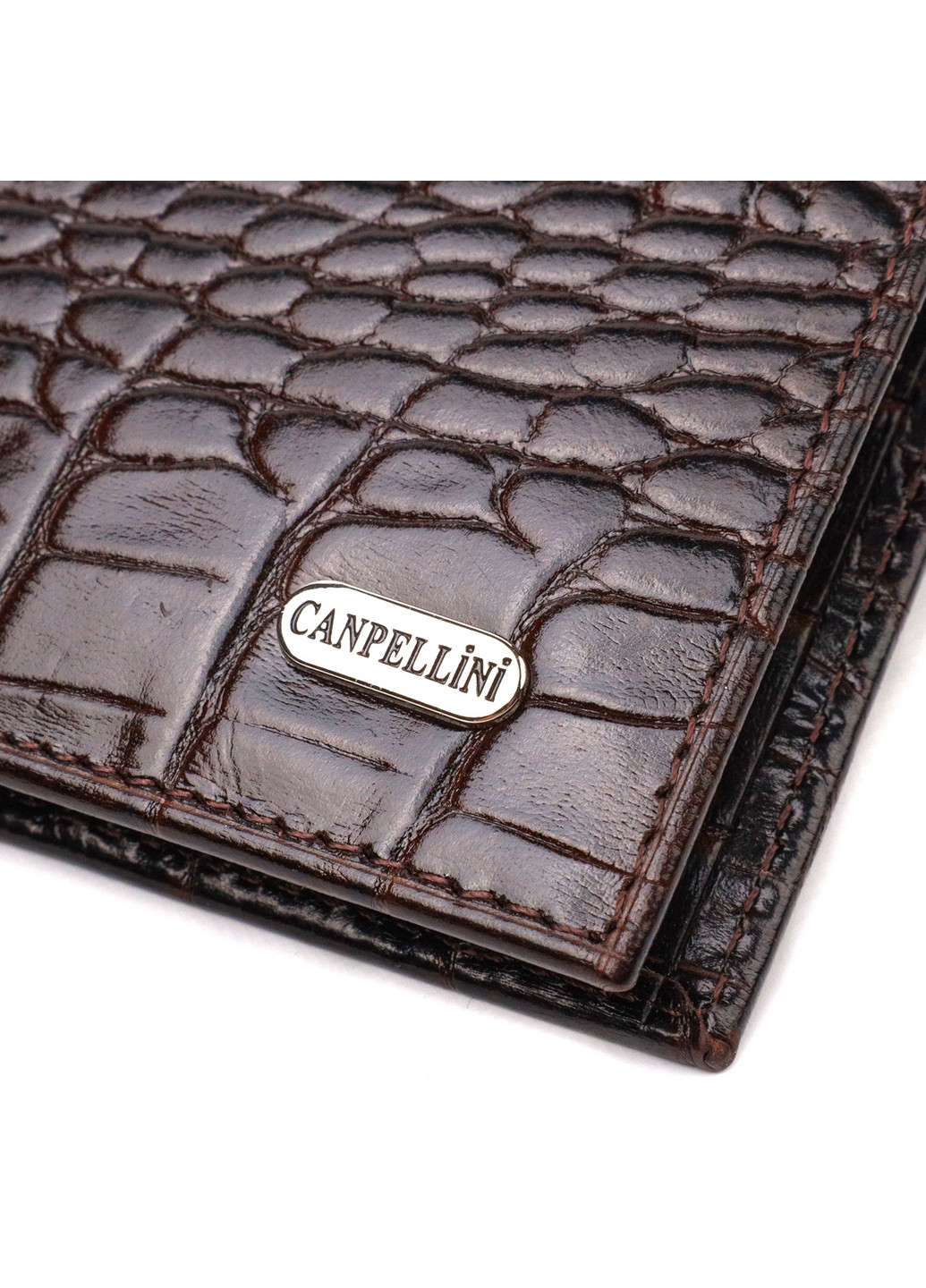 Кожаный кошелек мужской 12,5х9,5х2 см Canpellini (259961857)