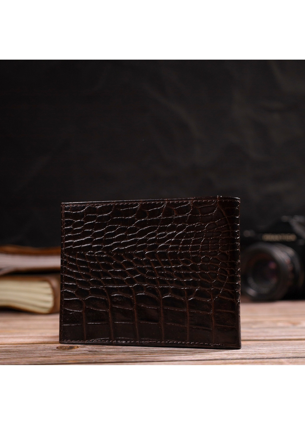 Кожаный кошелек мужской 12,5х9,5х2 см Canpellini (259961857)