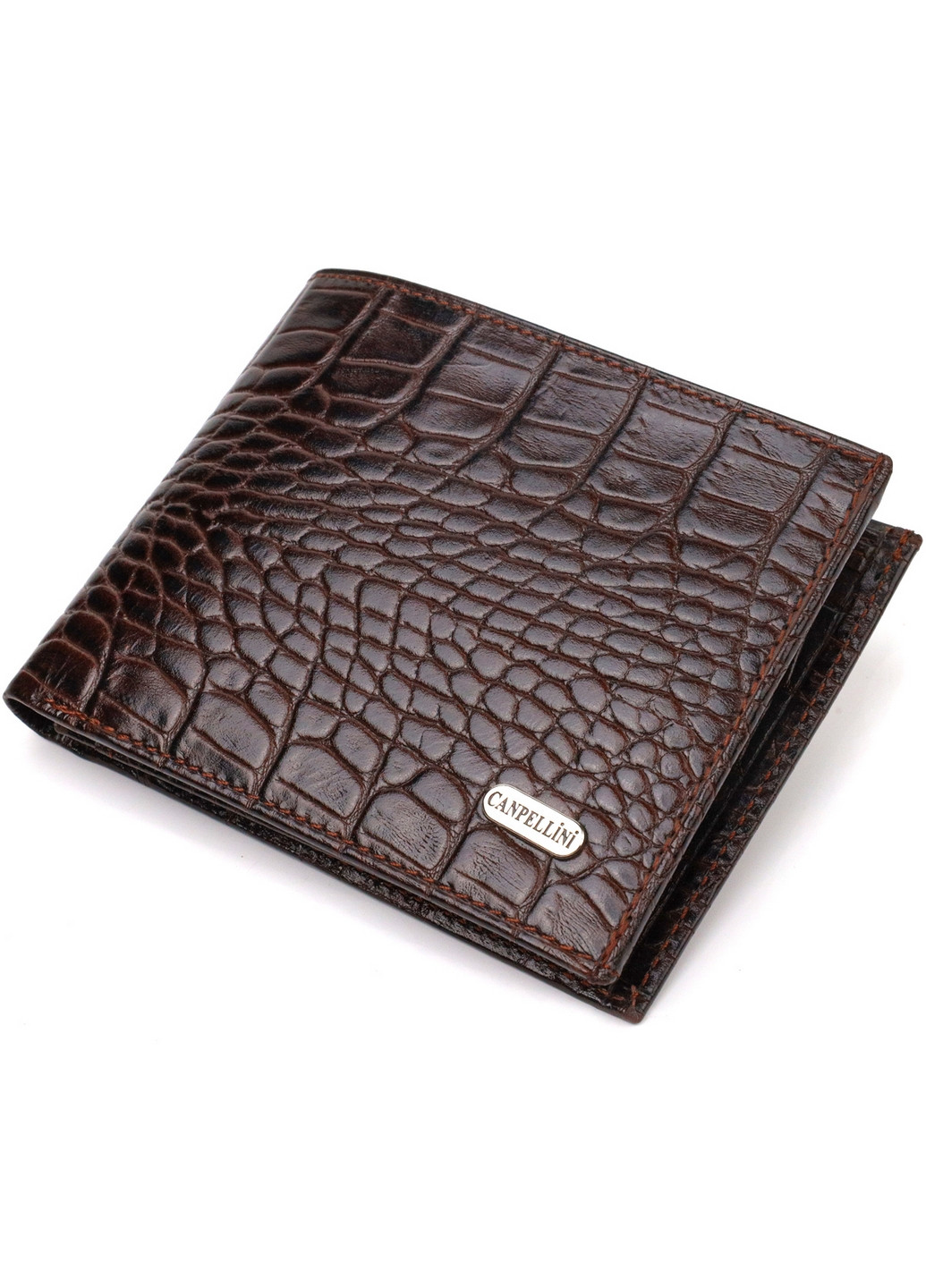 Кожаный кошелек мужской 12х9,7х1 см Canpellini (259961717)