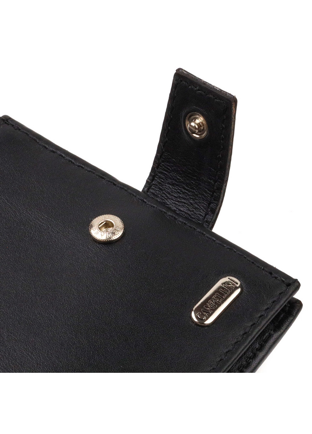 Кожаный кошелек мужской 12,2х9,5х2 см Canpellini (259961679)