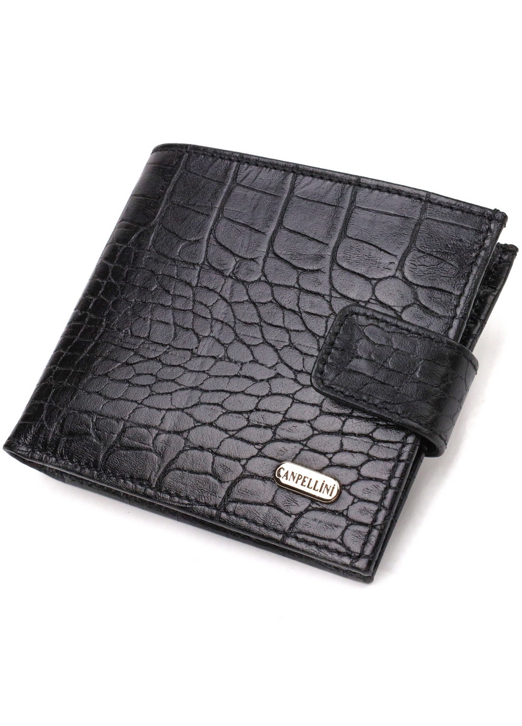 Шкіряний гаманець чоловічий 11,5х10х1 см Canpellini (259961848)