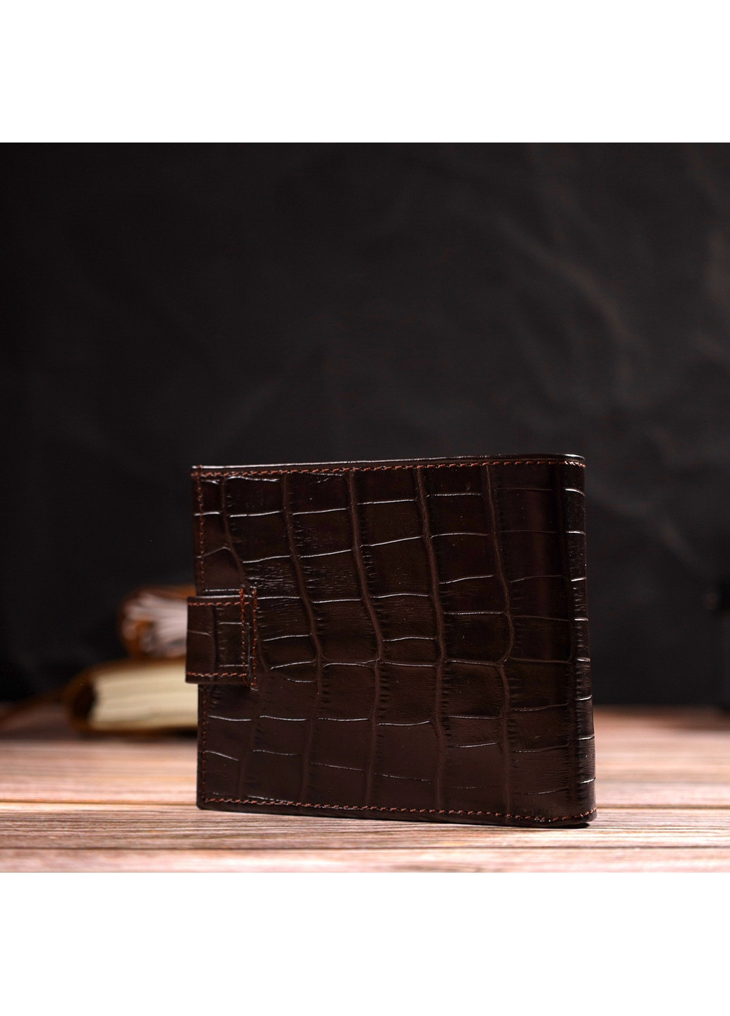 Шкіряний гаманець чоловічий 11,5х10х1 см Canpellini (259961809)