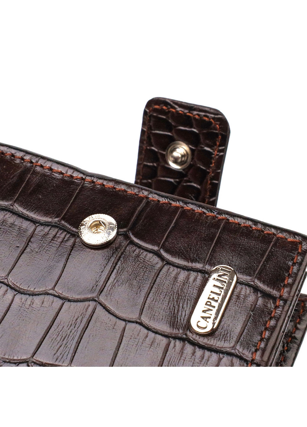 Кожаный кошелек мужской 11,5х10х1 см Canpellini (259961809)