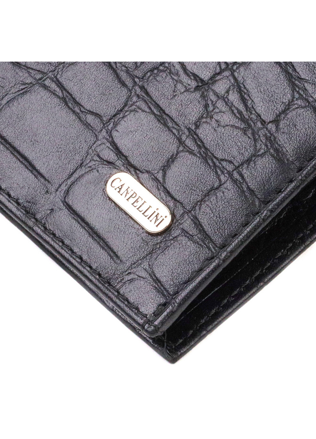 Шкіряний гаманець чоловічий 12х9, 7х1 см Canpellini (259961908)