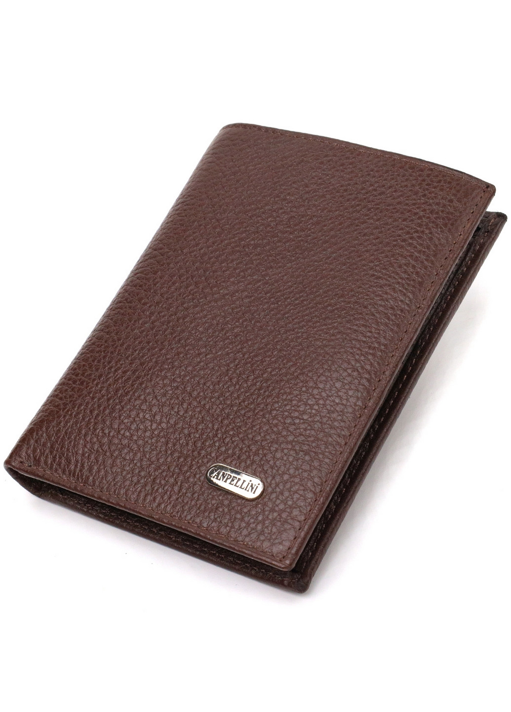 Шкіряний гаманець чоловічий 10х13х1 см Canpellini (259961696)
