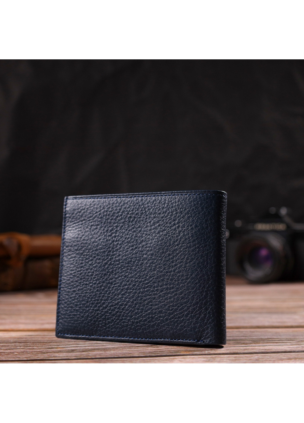 Шкіряний гаманець чоловічий 11х9, 5х2 см Canpellini (259961764)