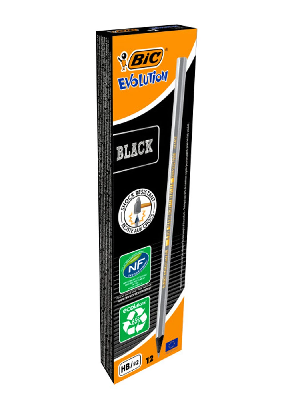 Набір олівців Evolution HB металик (12 шт) Bic 3086123278011 (259967227)