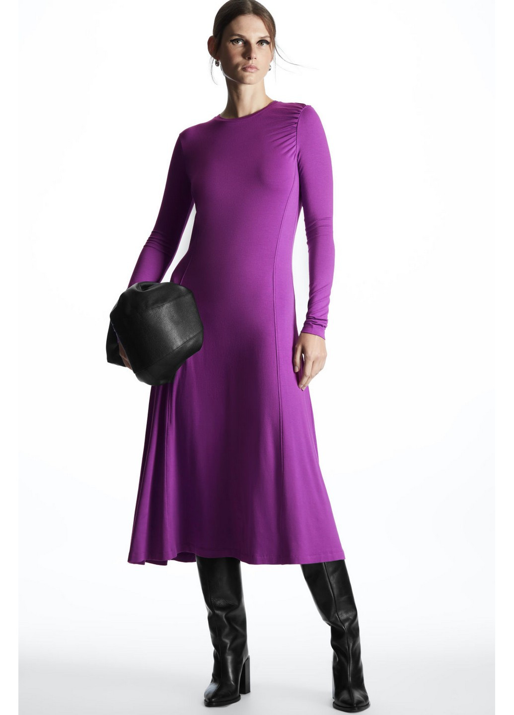 Фиолетовое платье Cos