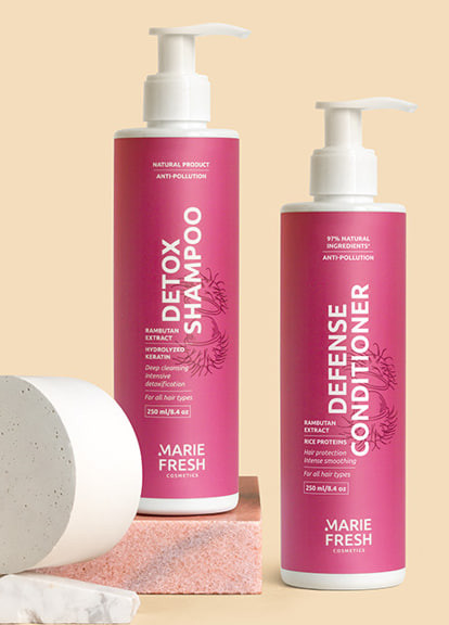 Набор Anti-pollution для всех типов волос Marie Fresh (259967267)