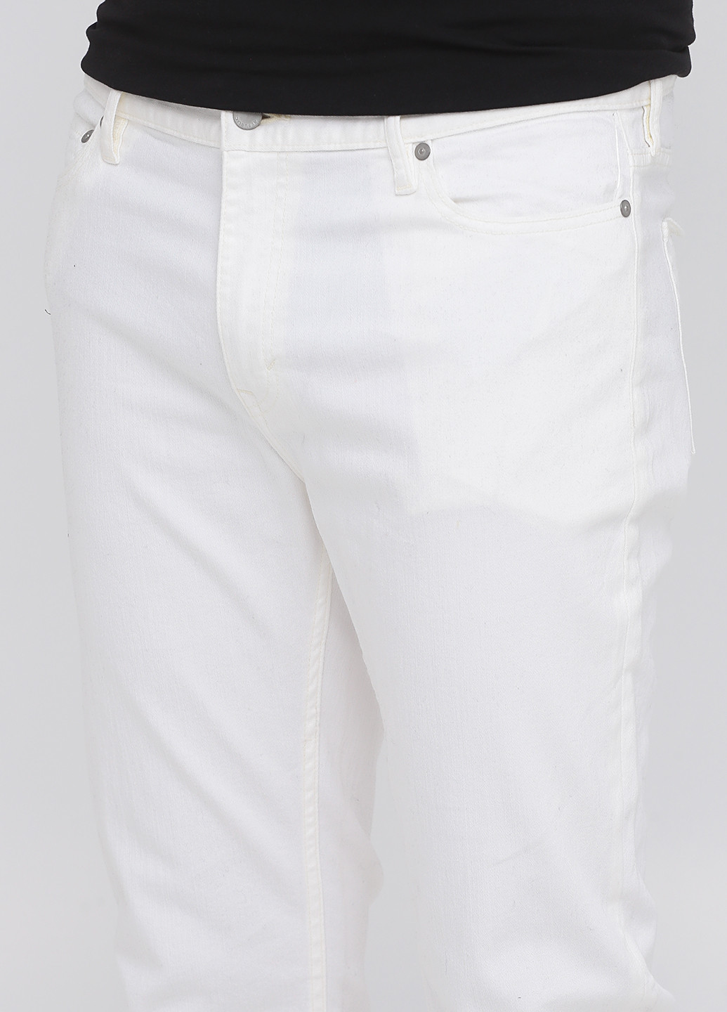 Белые демисезонные джинсы Banana Republic